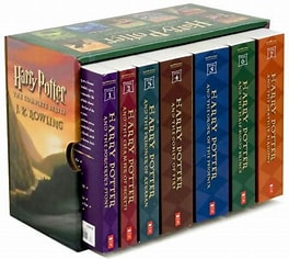 she has written seven books in the Harry Potter series