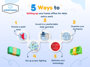 Setting up your home office for data entry work